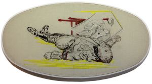 1945, the embroidery